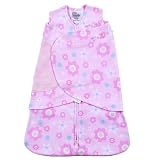 Halo Innovations Sleepsack Swaddle Micro Fleece, Daisies, Newborn