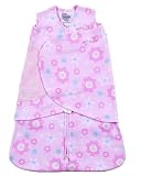Halo Innovations Sleepsack Swaddle Micro Fleece, Daisies, Newborn
