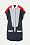 Fashion Show Short Sleeve Color block Polo Dress