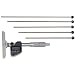 Mitutoyo 329-350-10, 0 - 6" X .00005"/0.001mm Digimatic Depth Micrometer, 4" Base, With Output