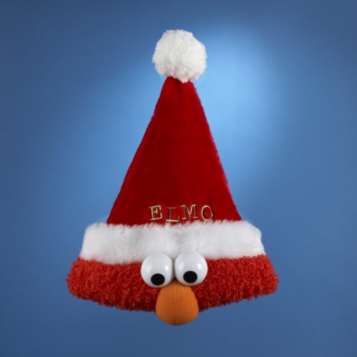 Get Club Pack of 12 Sesame Street Plush Red Elmo Christmas Santa Claus
Hats 13" with discount price