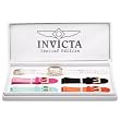 Invicta Womens 0574 Lupah Collection Gold-Tone Stainless Steel Interchangeable Strap Watch Set
