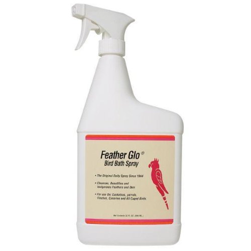 Feather Glo Bird Bath Spray 32 oz Home Garden Decor Baths