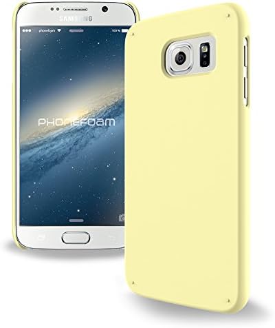 Phonefoam Sugar Pastel Series Vibrant Trendy Color Case for Samsung Galaxy S6 (Pastel Lemon)