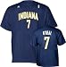 Search : Jermaine O'Neal Indiana Pacers Adidas Name and Number T-Shirt