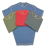 White Mountain Traders Big & Tall Slub Knit Jersey Crew T-Shirt