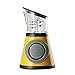 eZinco Olive Oil Dispenser Vinegar Bottle Press and Measure As Seen on TV 17 Oz Black or Silver
