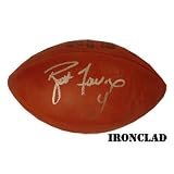Brett Favre Autographed Football