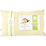 DorDor & GorGor Toddler Pillow 13x18" - G.O.T.S. Certified Organic Cotton - Hypoallergenic - Machine Washable