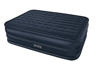 Intex Raised Downy Queen Airbed with Built-in Electric Pump by Intex