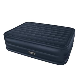 Intex Raised Downy Queen Airbed with Built-in Electric Pump