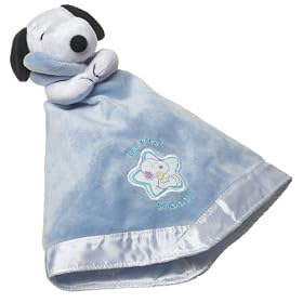 Baby Snoopy Cuddle Puppet Blanket