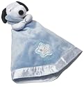Baby Snoopy Cuddle Puppet Blanket in Blue