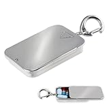IMAGE OF Chrome Steel Key Ring Pill Box