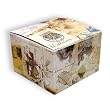 Letters & Stamps - One Piece Gift Boxes (3" x 3" x 2")