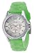 Fossil #ES2523 Women's Multi Function Glitz Green Silicone Strap Watch