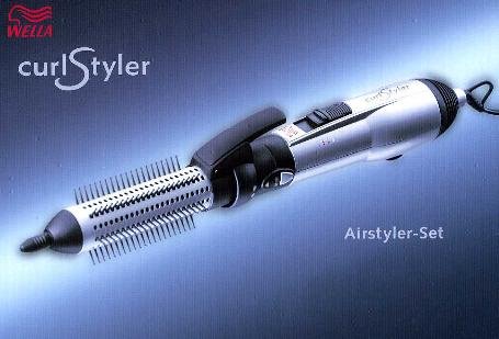 Wella - CurlStyler Lockenstab Thermstab mit 4 Aufsätzen Curl Styler Airstyler