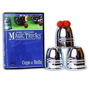 Amazing easy to learn magic tricks- cups & balls combo