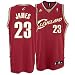 LeBron James Jersey: adidas Maroon Swingman #23 Cleveland Cavaliers Jersey - X-Large