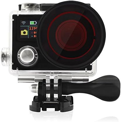 GEEKPRO EOV Series 52mm Scuba Dive Red Lens Filter Underwater Diving Snorkelling