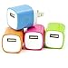 Magic-T Bundle of 4 USB Travel Home 1.0 AMP Power Adapter Wall Charger Plug for iPhone 6/6 plus 5S 5 4S Samsung Galaxy S7 S6 S5 HTC One M8 LG G2 G3