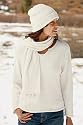 Chenille Notch-Neck Pullover