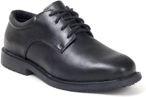 Lehigh Outfitters SlipGrips Men's Black Slip Resistant Dress Oxford 6.5 W