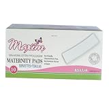 Maxim  Maternity Pads, Chlorine Free, Hypoallergenic, Regular, Unscented, 10 Count Boxes (Pack of 3)