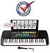 Children 49 Keys Electronic Piano Music Keyboard Black, KB49PK