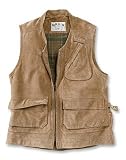Genuine Suede Organizer Vest