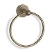 Solid Brass Decorative Towel Ring Antique Brass. NIB! Free Shipping!