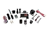 Crimestopper SP-600 2-Way FM OLED Pager Long Range Car Alarm with Remote Start and Keyless Entry