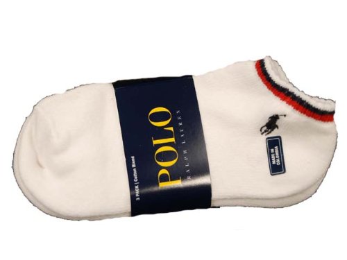 POLO TENNIS 3-Pack Tennis Ghost Sock