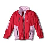 Jeantex Alia Kids Waterproof Outdoor Jacket, Red, 140