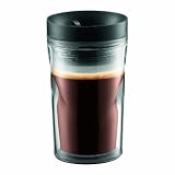 BODUM Anywhere Travel Mug with Spill Proof Locking Lid, 0.25 l, 8-Ounce