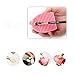 Lowpricenice Cleaning Glove MakeUp Washing Brush Scrubber Board Cosmetic Clean (Pink)