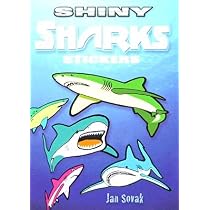 Shiny Sharks Stickers [STICKERS-SHINY SHARKS STICKERS]