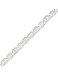 Sterling Silver 9.75mm Hollow Anchor Chain - 18 Inch