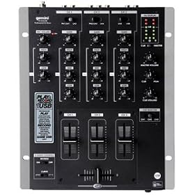 Gemini PS-626USB 10-Inch 3-Channel Stereo Mixer with USB