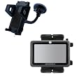 Flexible Car Windshield Holder for the Motorola MOTONAV TN30 GPS - Gomadic Brand