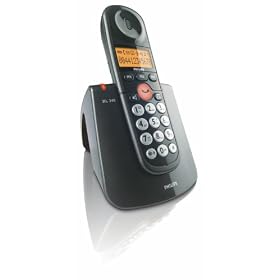 Philips XL3401B/05 Cordless Telephone Black