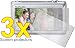 3x Fujifilm Fuji FinePix Z90 Digital Camera Premium Clear LCD Screen Protector Cover Guard Shield Flim Kit, No cutting, Perfect fit with Full Protection!