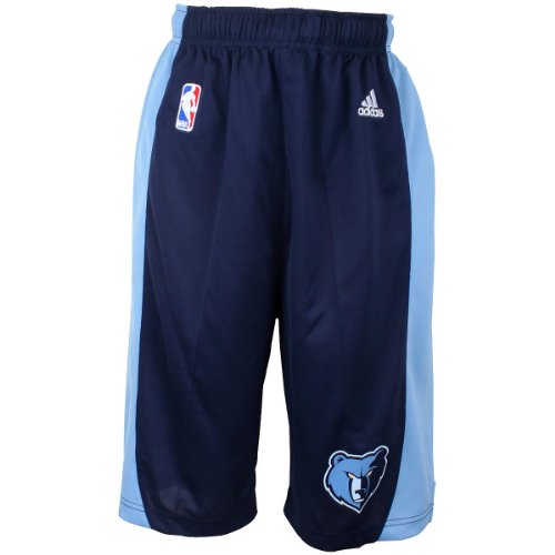 Adidas Memphis Grizzlies Youth (Sizes 8-20) Revolution 30 Replica Road Shorts Large