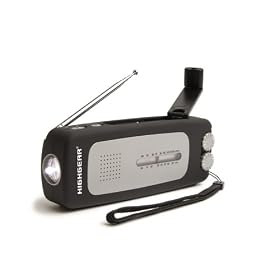 Highgear SmartDynamo Hand Crank Flashlight with AM FM Radio, Emergency Alarm, and Mobile... by Highgear