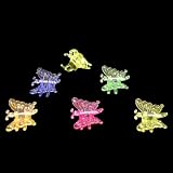 Dozen Smooth Butterfly Flower Clips