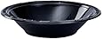 Hanna K. Signature Collection 50 Count Plastic Bowl, 12-Ounce, Black