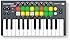 Novation Launchkey 25-Key Mini Compact Instrument and USB MIDI Controller Keyboard for iPad, Mac and PC