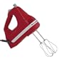 Factory Reconditioned KitchenAid RRKHM5ER 5-Speed Ultra Power Hand Mixer, Empire Red