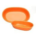 sengWare 2-pc. Casserole and Lasagna Dish Set- Tangerina