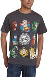 Bioworld Mens Dc Comics Character Squares Tee